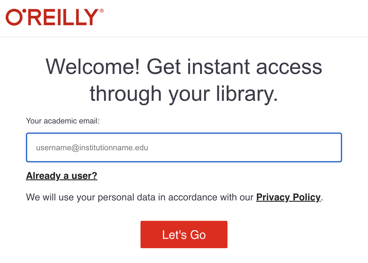 O'Reilly Access